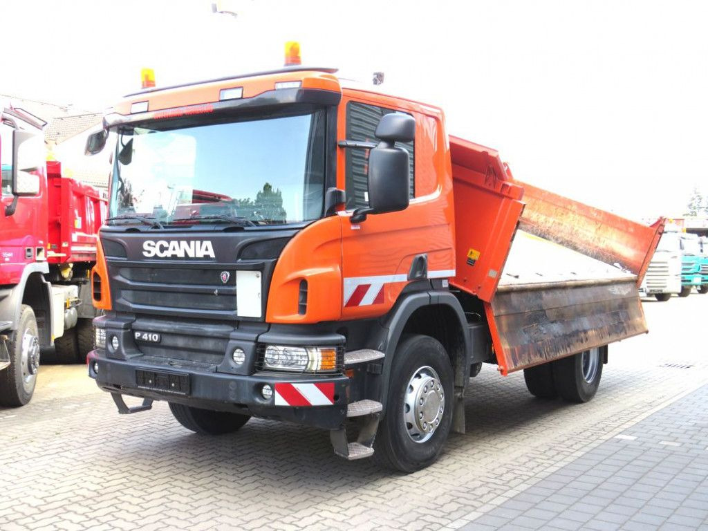 Scania P 410 4x2 2-Achs Kipper Meiller Bordmatik - شاحنة قلاب: صورة 1 Scania P 410 4x2 2-Achs Kipper Meiller Bordmatik - شاحنة قلاب: صورة 1