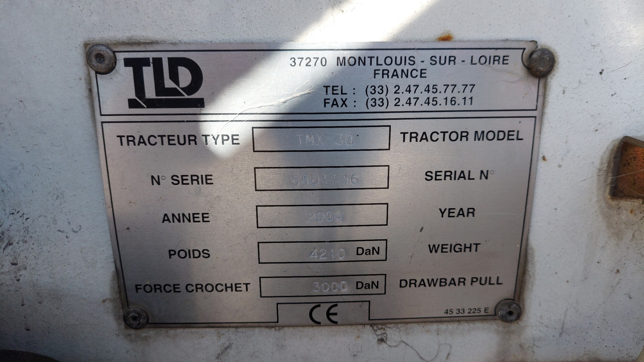 TLD TMX-30 tractor - جرارات الأمتعة: صورة 2 TLD TMX-30 tractor - جرارات الأمتعة: صورة 2