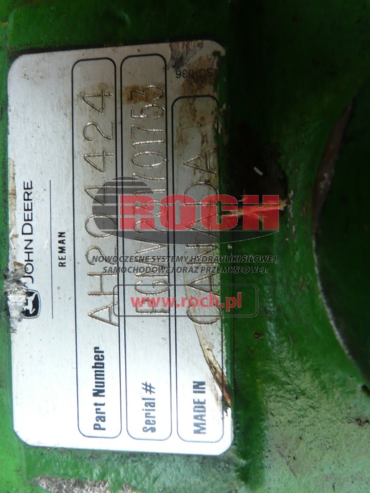 JOHN DEERE AH204424 - محرك هيدروليكي: صورة 2 JOHN DEERE AH204424 - محرك هيدروليكي: صورة 2