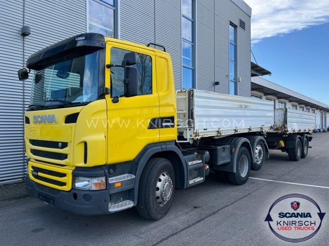 Scania G420LB6X24MNA Liftachse mirt Tandemanhänger - شاحنة قلاب: صورة 1 Scania G420LB6X24MNA Liftachse mirt Tandemanhänger - شاحنة قلاب: صورة 1