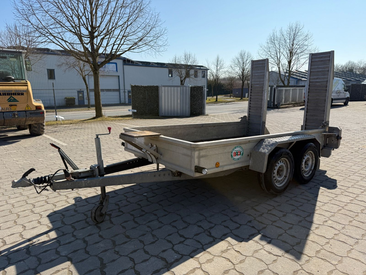 BAOS M303116, Baumaschinen Transportanhänger 3 t - مقطورة مسطحة منخفضة: صورة 4 BAOS M303116, Baumaschinen Transportanhänger 3 t - مقطورة مسطحة منخفضة: صورة 4