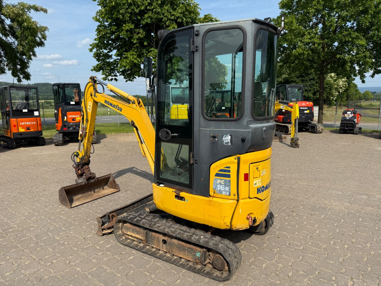 Komatsu PC 16R-3HS, Bj 17, 2210 BH, Tilt mit HS01, GL - حفارة مُصَّغرة: صورة 2 Komatsu PC 16R-3HS, Bj 17, 2210 BH, Tilt mit HS01, GL - حفارة مُصَّغرة: صورة 2