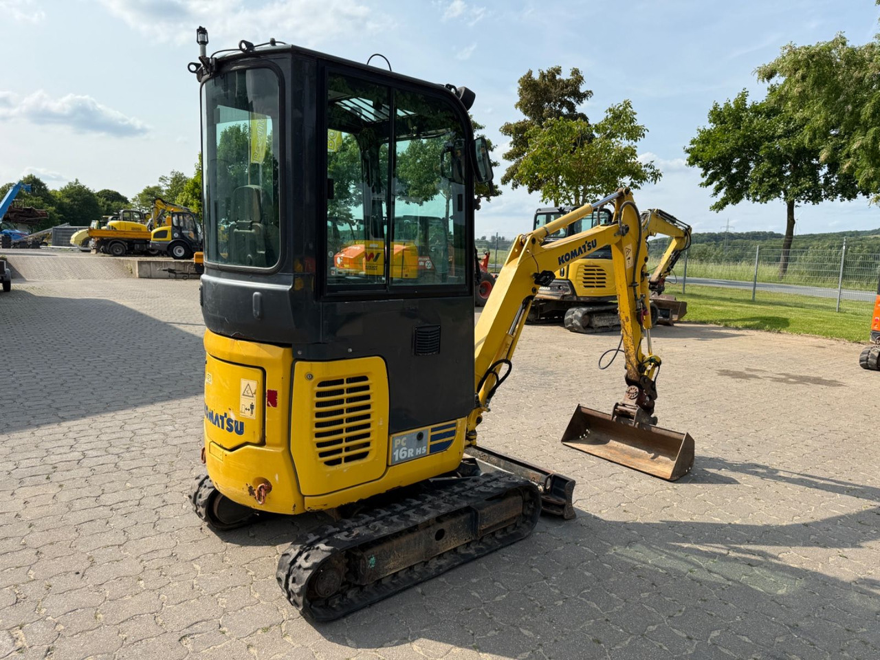 Komatsu PC 16R-3HS, Bj 17, 2210 BH, Tilt mit HS01, GL - حفارة مُصَّغرة: صورة 4 Komatsu PC 16R-3HS, Bj 17, 2210 BH, Tilt mit HS01, GL - حفارة مُصَّغرة: صورة 4