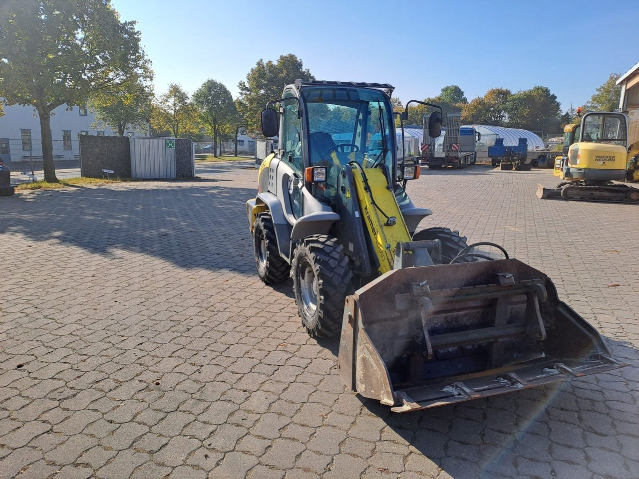 Kramer 280, Bj 2011, 4300 BH, SWE, Klappschaufel Gabel - اللودر بعجل: صورة 2 Kramer 280, Bj 2011, 4300 BH, SWE, Klappschaufel Gabel - اللودر بعجل: صورة 2