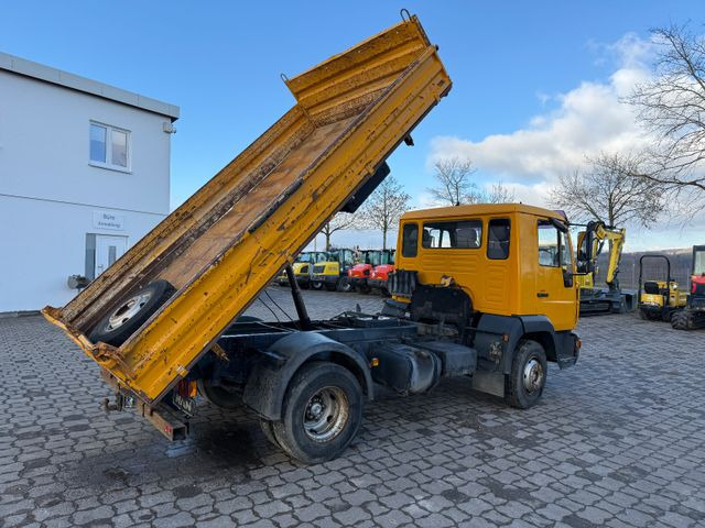 MAN 8-180 L 2000, Kipper 7,49 to. AHK Maul u. Kugel - شاحنة قلاب: صورة 4 MAN 8-180 L 2000, Kipper 7,49 to. AHK Maul u. Kugel - شاحنة قلاب: صورة 4