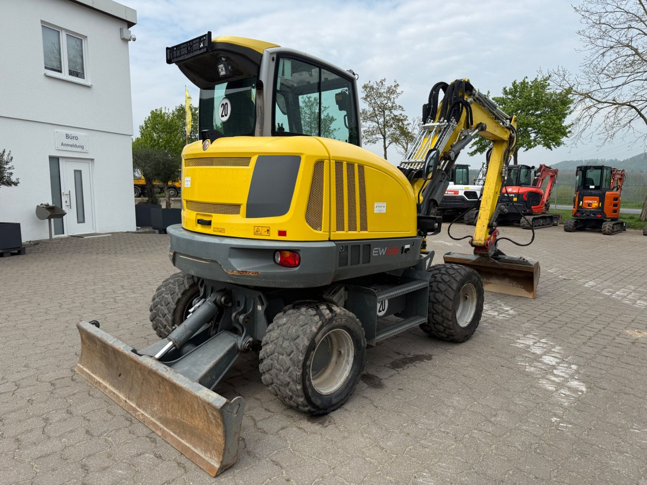 Wacker EW 65, Bj 18, 855 BH, VA, Breitreifen HS03, TOP - حفارة دولاب: صورة 3 Wacker EW 65, Bj 18, 855 BH, VA, Breitreifen HS03, TOP - حفارة دولاب: صورة 3