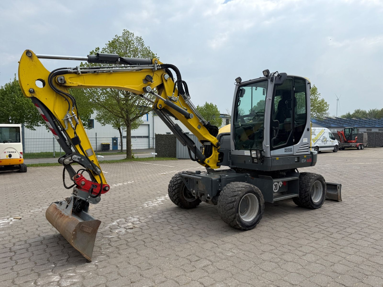 Wacker EW 65, Bj 18, 855 BH, VA, Breitreifen HS03, TOP - حفارة دولاب: صورة 1 Wacker EW 65, Bj 18, 855 BH, VA, Breitreifen HS03, TOP - حفارة دولاب: صورة 1