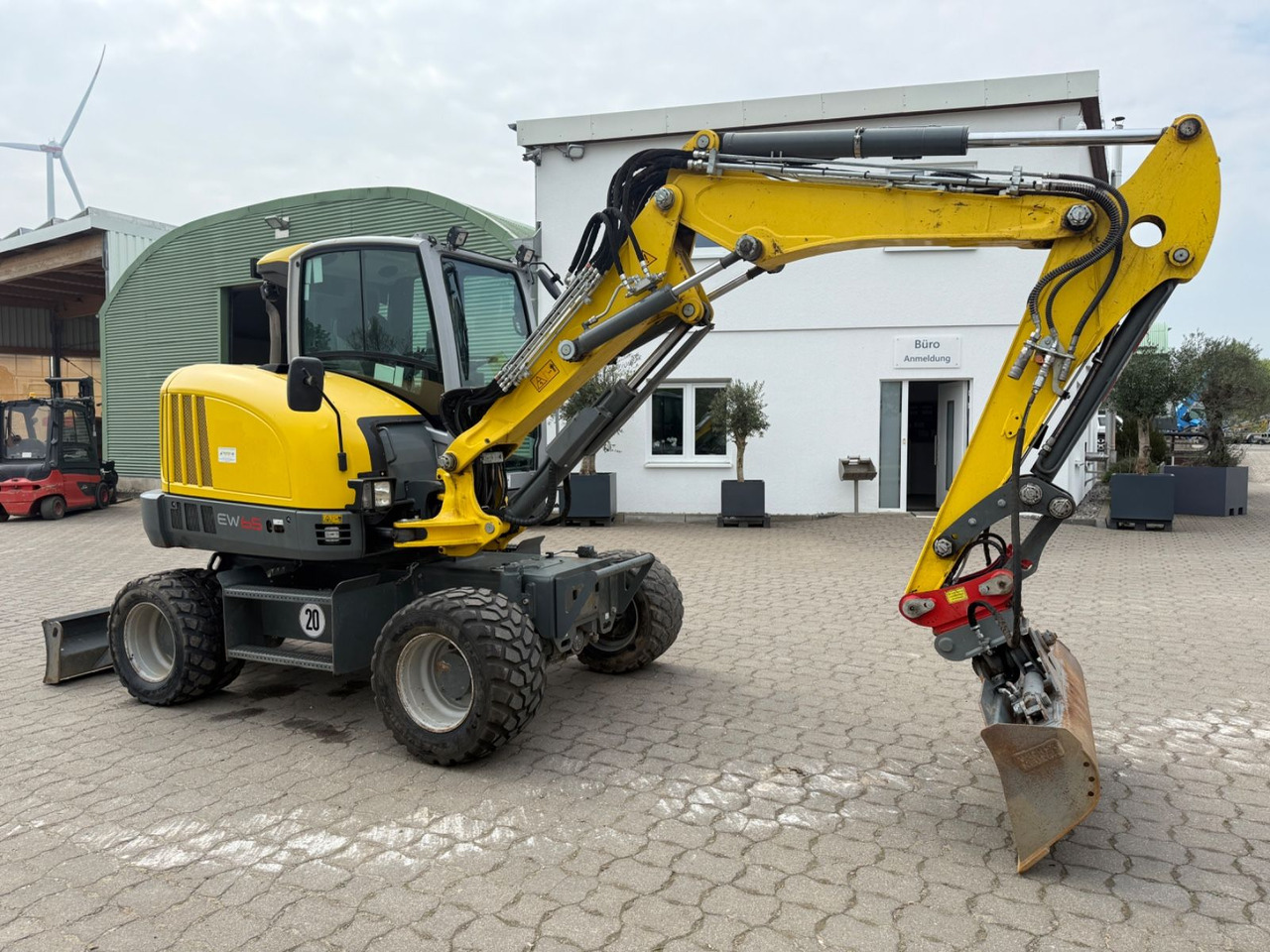 Wacker EW 65, Bj 18, 855 BH, VA, Breitreifen HS03, TOP - حفارة دولاب: صورة 4 Wacker EW 65, Bj 18, 855 BH, VA, Breitreifen HS03, TOP - حفارة دولاب: صورة 4