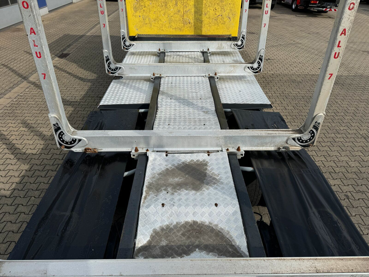 شاحنة قطع الأشجار, شاحنة كرين DAF XF 530 6x2 Holztransport Kran PENZ 15Z9.50 *Anh.: صورة 10