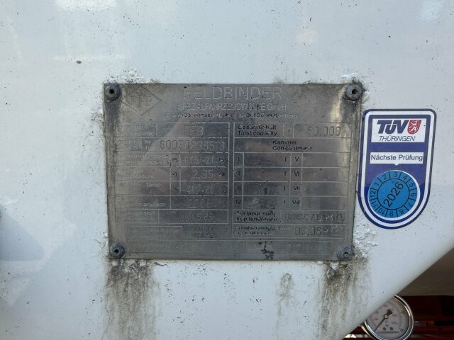 Feldbinder KIP 60.3 Silo 60.000 L 3 Achse ADR - بلكر: صورة 5 Feldbinder KIP 60.3 Silo 60.000 L 3 Achse ADR - بلكر: صورة 5