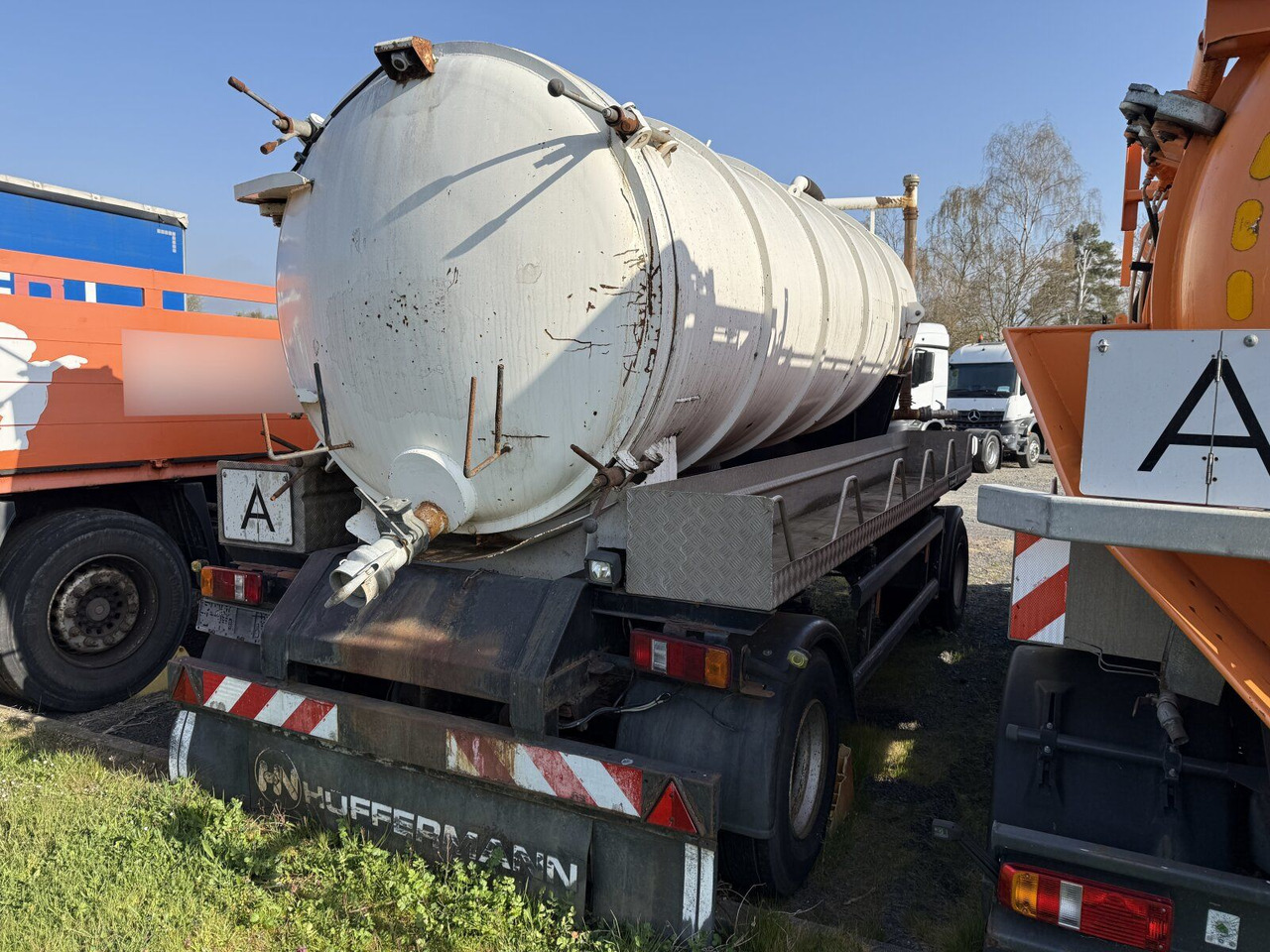Hüffermann HSD181D Tankanhänger für nicht GGVS Güter - مقطورة صهريج: صورة 2 Hüffermann HSD181D Tankanhänger für nicht GGVS Güter - مقطورة صهريج: صورة 2
