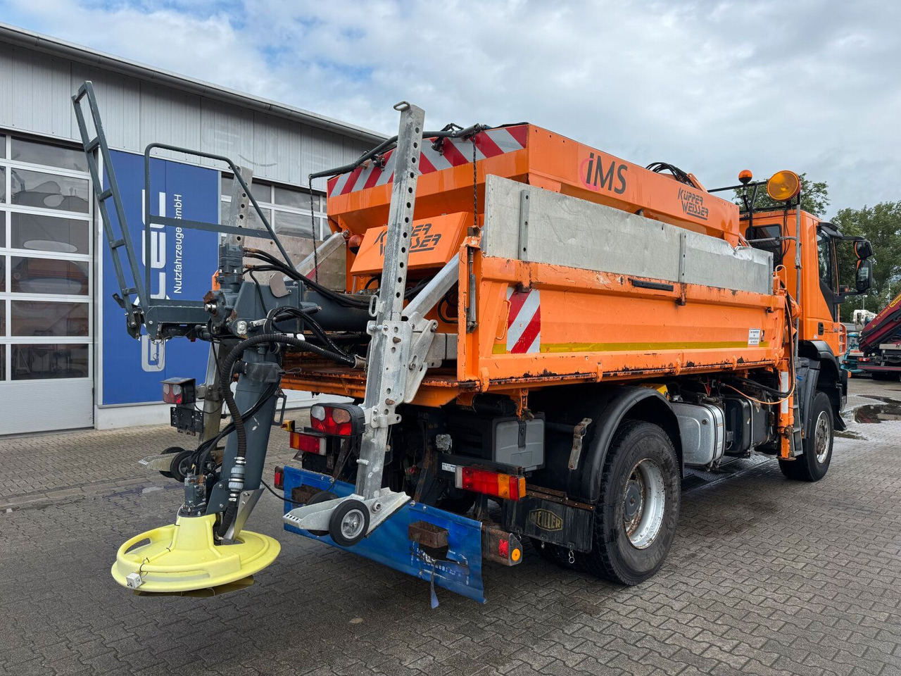 Iveco TRAKKER Kipper Kran TEREX 85.2 Winterdienst - شاحنة قلاب, شاحنة كرين: صورة 4 Iveco TRAKKER Kipper Kran TEREX 85.2 Winterdienst - شاحنة قلاب, شاحنة كرين: صورة 4