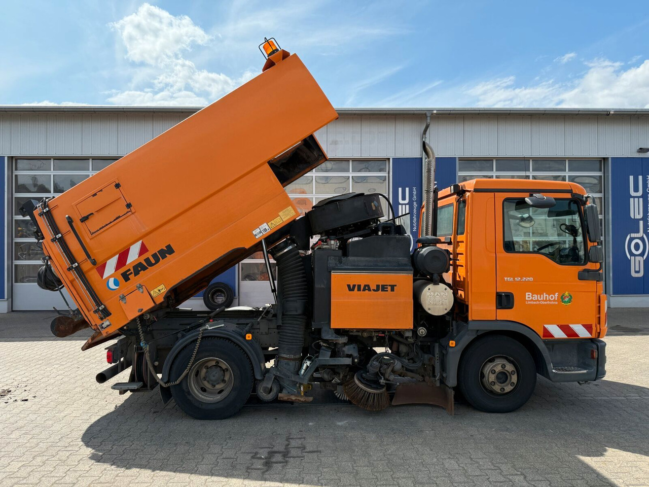 MAN 12.220 4x2 BL Kehrmaschine Viajet 5RHS - سياره كنس شوارع: صورة 3 MAN 12.220 4x2 BL Kehrmaschine Viajet 5RHS - سياره كنس شوارع: صورة 3