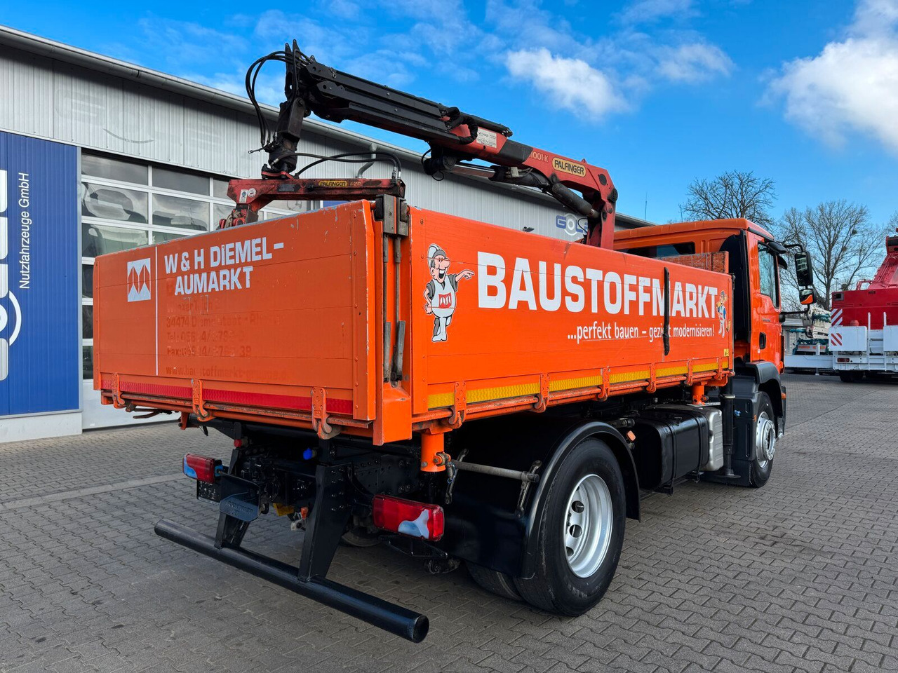 MAN TGM 18.340 4x2 Euro 6 Kipper Kran PK11001.K - شاحنة قلاب, شاحنة كرين: صورة 4 MAN TGM 18.340 4x2 Euro 6 Kipper Kran PK11001.K - شاحنة قلاب, شاحنة كرين: صورة 4