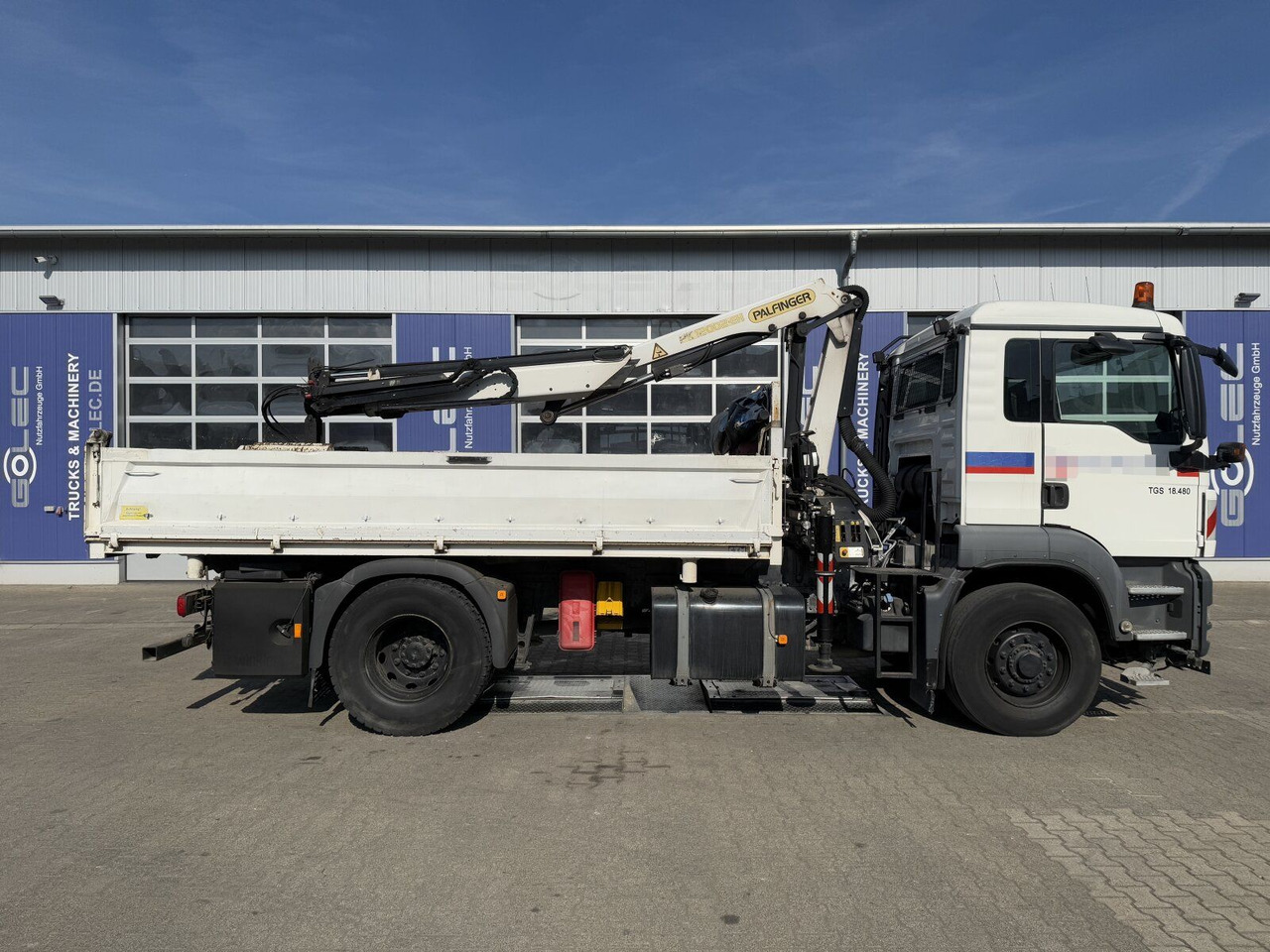 MAN TGS 18.480 4x4H Winter. Kipper Kran PALFINGER 12 - شاحنة قلاب, شاحنة كرين: صورة 3 MAN TGS 18.480 4x4H Winter. Kipper Kran PALFINGER 12 - شاحنة قلاب, شاحنة كرين: صورة 3