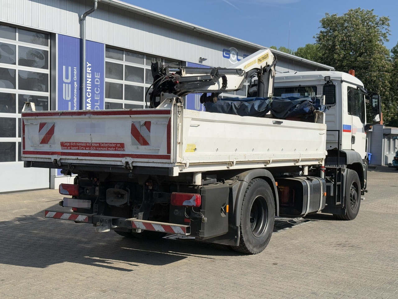 MAN TGS 18.480 4x4H Winter. Kipper Kran PALFINGER 12 - شاحنة قلاب, شاحنة كرين: صورة 5 MAN TGS 18.480 4x4H Winter. Kipper Kran PALFINGER 12 - شاحنة قلاب, شاحنة كرين: صورة 5