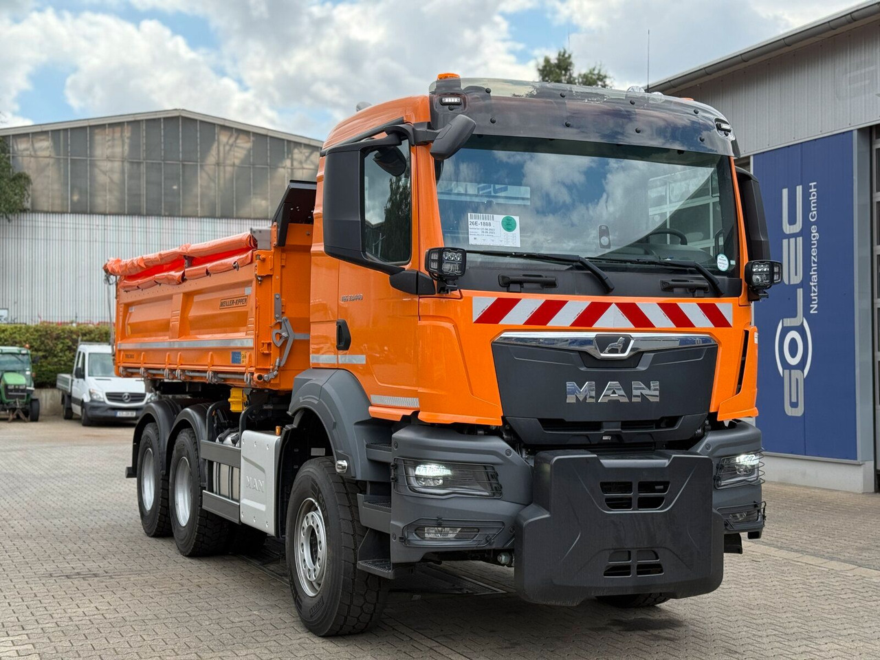 MAN TGS 33.440 6x4 Kipper MEILLER Bordmatik Frontpl. - شاحنة قلاب: صورة 1 MAN TGS 33.440 6x4 Kipper MEILLER Bordmatik Frontpl. - شاحنة قلاب: صورة 1