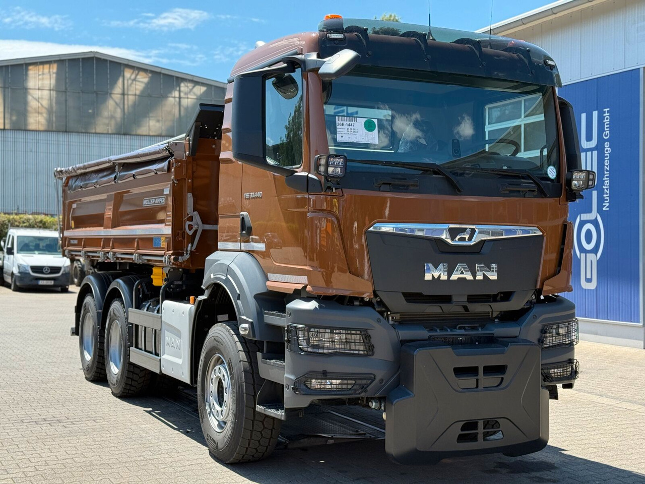 MAN TGS 33.440 6x4 Kipper MEILLER Bordmatik Frontpl. - شاحنة قلاب: صورة 1 MAN TGS 33.440 6x4 Kipper MEILLER Bordmatik Frontpl. - شاحنة قلاب: صورة 1