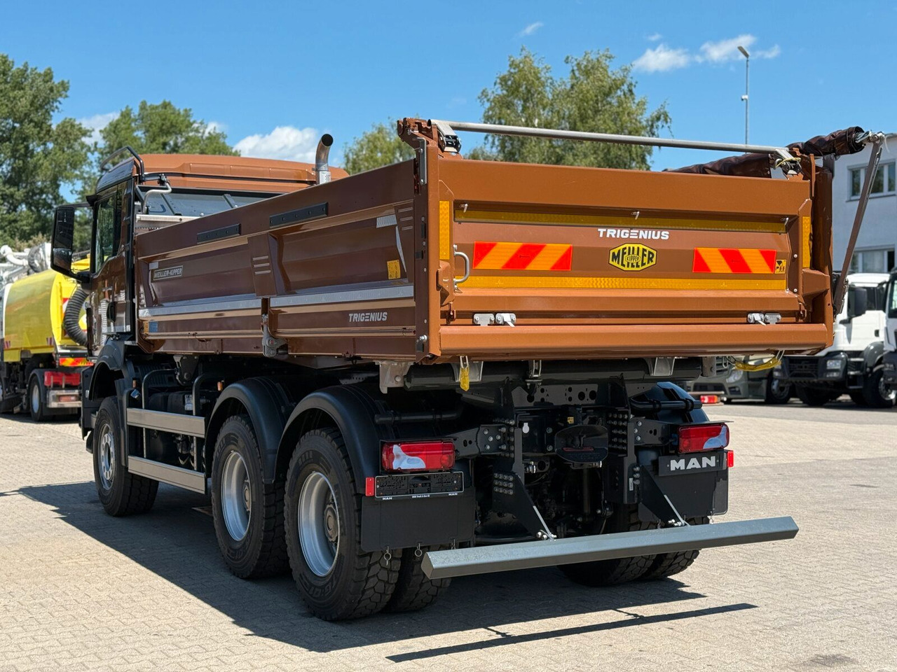 شاحنة قلاب MAN TGS 33.440 6x4 Kipper MEILLER Bordmatik Frontpl.: صورة 9