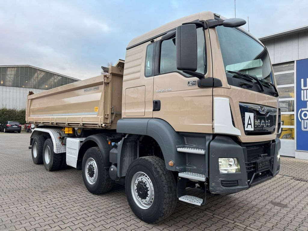 شاحنة قلاب MAN TGS 35.430 8x6 Kipper Bordmatic Meiller AHK: صورة 1