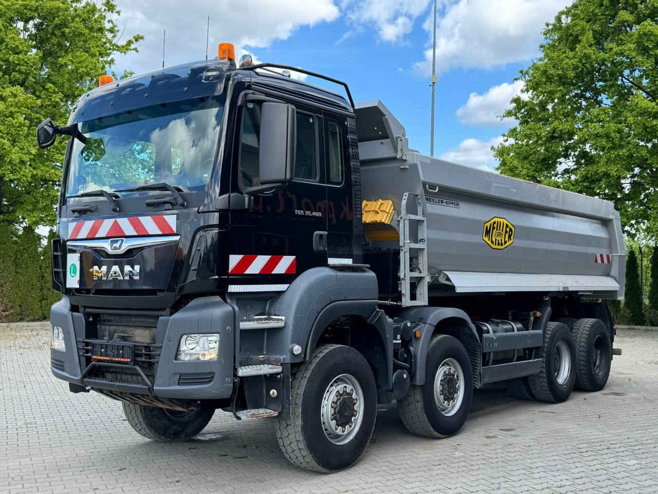 MAN TGS 35.460 8x6 BB Muldenkipper Meiller - شاحنة نقل المخلفات: صورة 2 MAN TGS 35.460 8x6 BB Muldenkipper Meiller - شاحنة نقل المخلفات: صورة 2