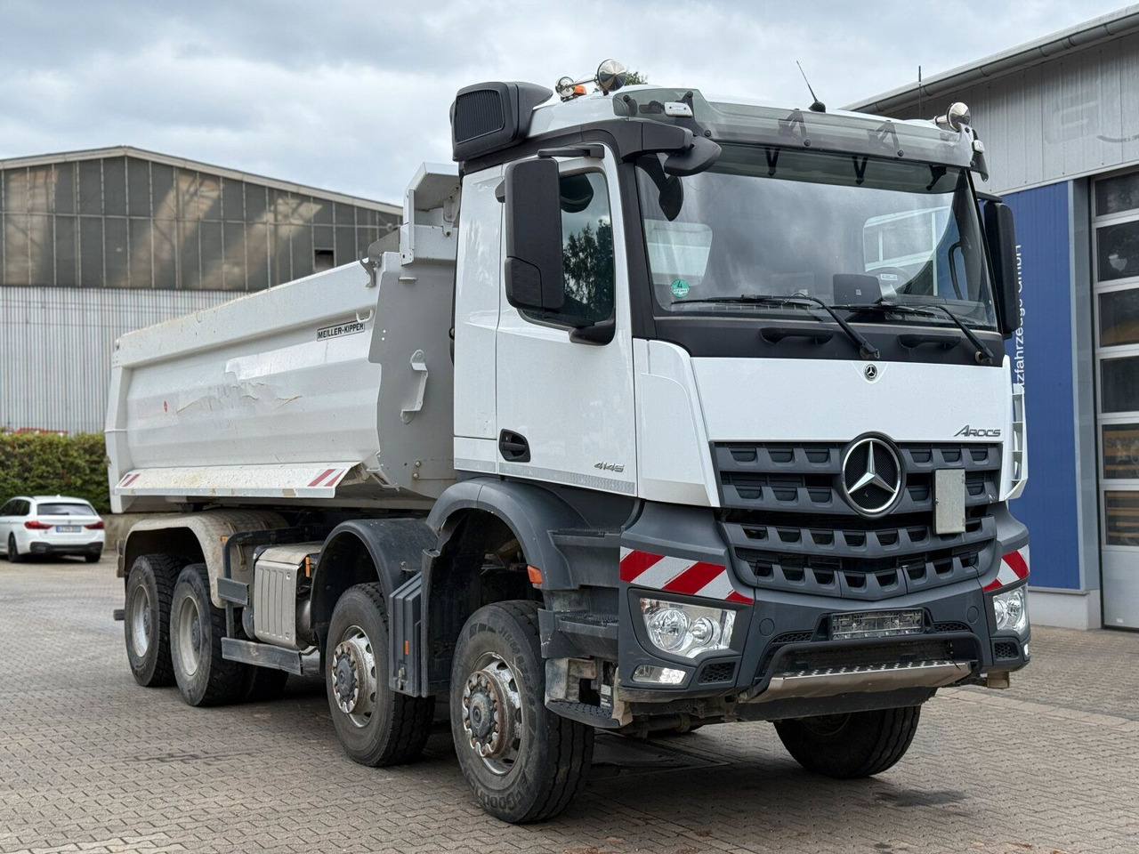 Mercedes-Benz 4145 Meiler Kipper - شاحنة قلاب: صورة 1 Mercedes-Benz 4145 Meiler Kipper - شاحنة قلاب: صورة 1