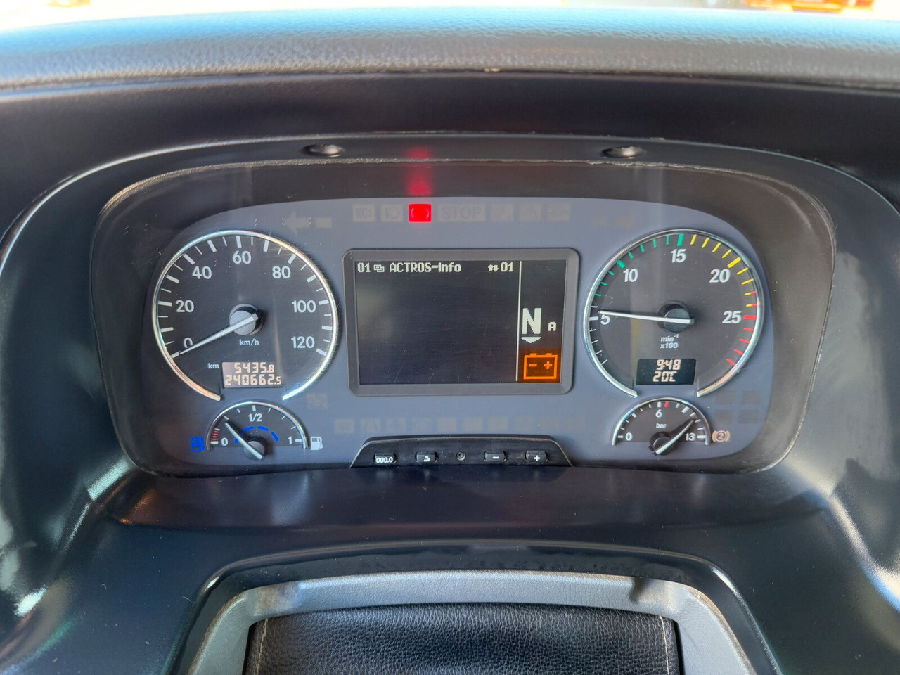 شاحنة قلاب, شاحنة كرين Mercedes-Benz ACTROS 2044 4x4 Kipper Kran ATLAS 65.2 A2L: صورة 16