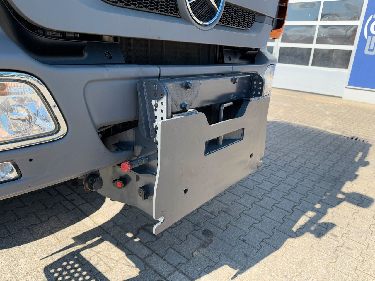 شاحنة قلاب, شاحنة كرين Mercedes-Benz ACTROS 2044 4x4 Kipper Kran ATLAS 65.2 A2L: صورة 28