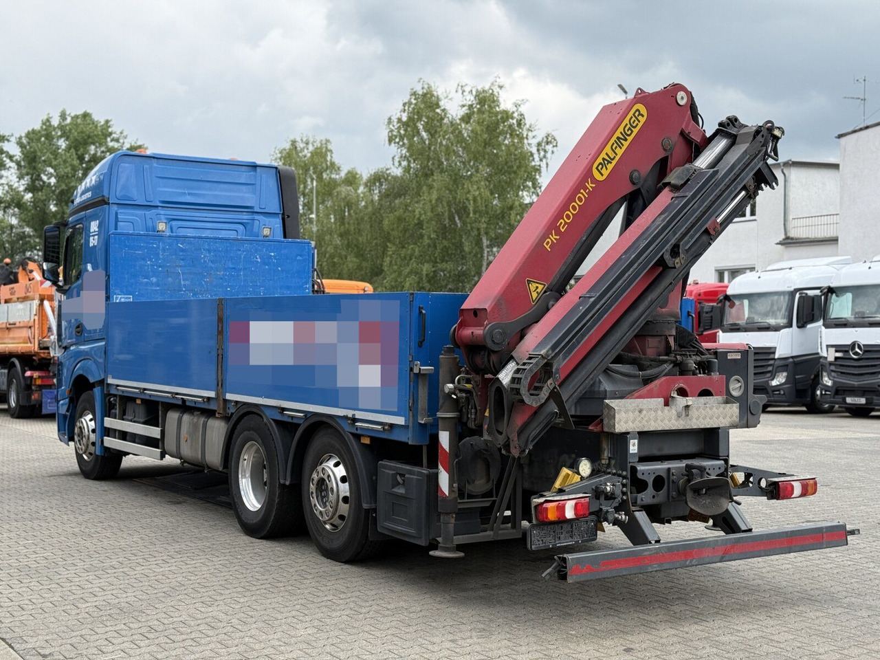 Mercedes-Benz ACTROS 2545 6x2 Pritsche Kran Palfinger PK20001K - شاحنة كرين: صورة 5 Mercedes-Benz ACTROS 2545 6x2 Pritsche Kran Palfinger PK20001K - شاحنة كرين: صورة 5