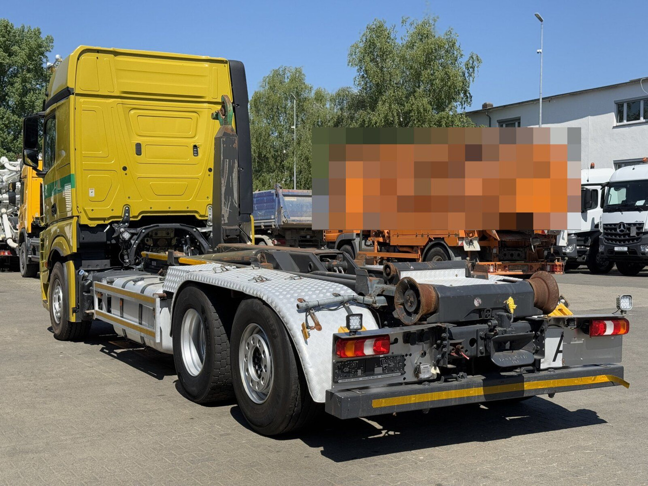 Mercedes-Benz ACTROS 2558 6x2 Abrollkipper *Lenkachse Retarder - شاحنة ذات خطاف: صورة 5 Mercedes-Benz ACTROS 2558 6x2 Abrollkipper *Lenkachse Retarder - شاحنة ذات خطاف: صورة 5