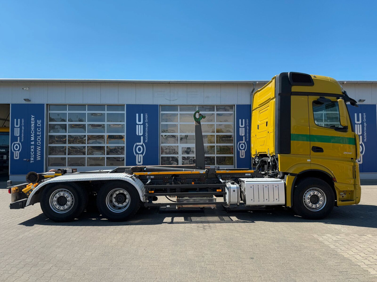 Mercedes-Benz ACTROS 2558 6x2 Abrollkipper *Lenkachse Retarder - شاحنة ذات خطاف: صورة 2 Mercedes-Benz ACTROS 2558 6x2 Abrollkipper *Lenkachse Retarder - شاحنة ذات خطاف: صورة 2