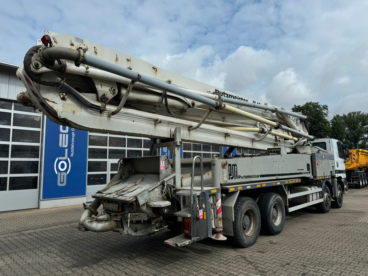 Mercedes-Benz ACTROS 3240 8x4 Betonpumpe PUTZMEISTER BSF 42 M - مضخة خرسانة: صورة 5 Mercedes-Benz ACTROS 3240 8x4 Betonpumpe PUTZMEISTER BSF 42 M - مضخة خرسانة: صورة 5