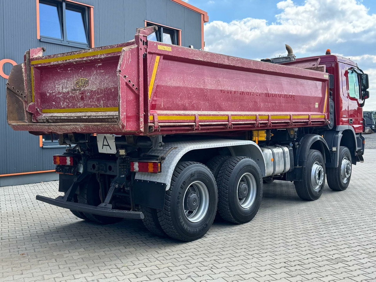Mercedes-Benz ACTROS 4144 8x6 EURO5 Kipper mit Bordmatik - شاحنة قلاب: صورة 5 Mercedes-Benz ACTROS 4144 8x6 EURO5 Kipper mit Bordmatik - شاحنة قلاب: صورة 5