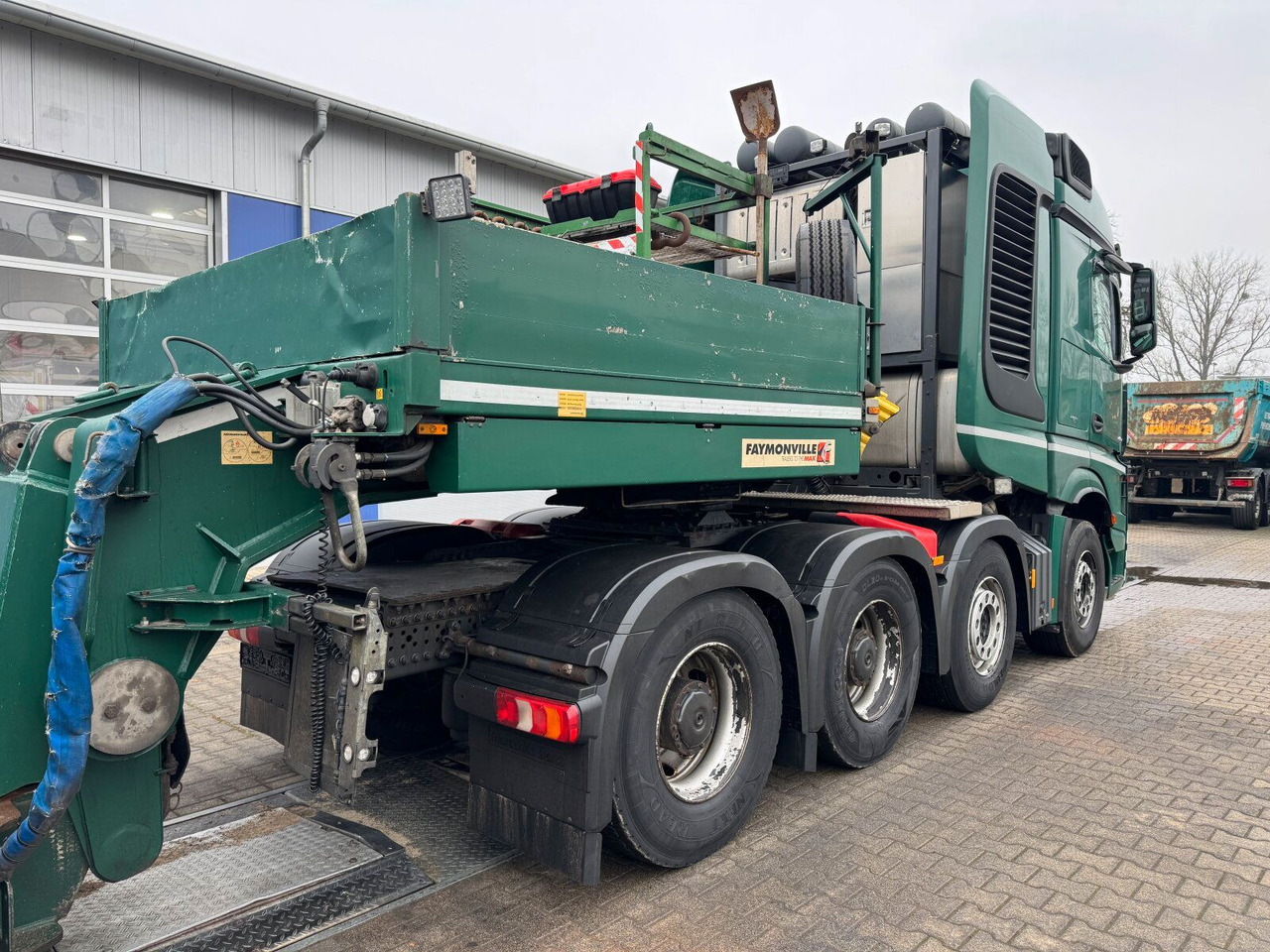 Mercedes-Benz ACTROS 4163 8x4 Schwerlast +Tieflader 4+2 *83 T - وحدة جر: صورة 5 Mercedes-Benz ACTROS 4163 8x4 Schwerlast +Tieflader 4+2 *83 T - وحدة جر: صورة 5