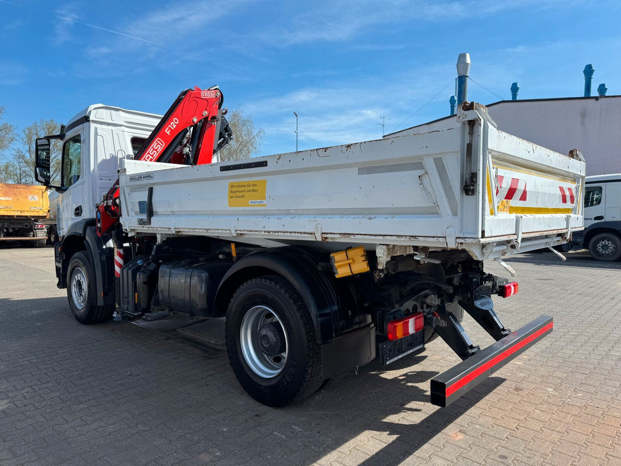 Mercedes-Benz AROCS 1832 4x2 Euro 6 Kipper Kran FASSI F120FB - شاحنة قلاب, شاحنة كرين: صورة 5 Mercedes-Benz AROCS 1832 4x2 Euro 6 Kipper Kran FASSI F120FB - شاحنة قلاب, شاحنة كرين: صورة 5