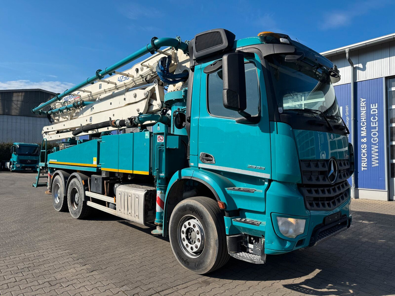 Mercedes-Benz AROCS 2836 6x4 Euro 6 Betonpumpe SERMAC 4Z38 - مضخة خرسانة: صورة 1 Mercedes-Benz AROCS 2836 6x4 Euro 6 Betonpumpe SERMAC 4Z38 - مضخة خرسانة: صورة 1
