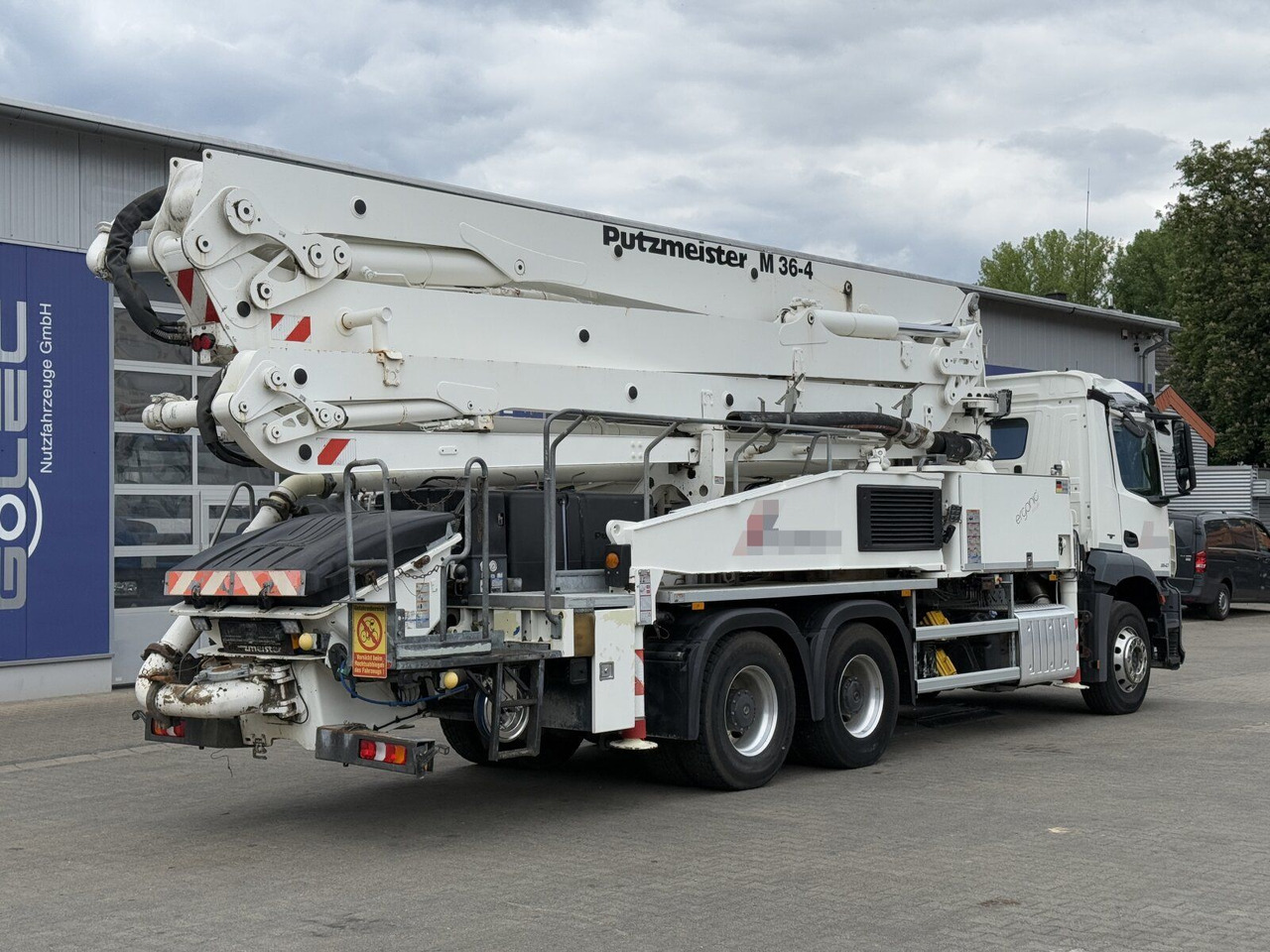 Mercedes-Benz AROCS 2840 6x4 Betonp. Putzmeister BSF36-4.16HLS - مضخة خرسانة: صورة 4 Mercedes-Benz AROCS 2840 6x4 Betonp. Putzmeister BSF36-4.16HLS - مضخة خرسانة: صورة 4