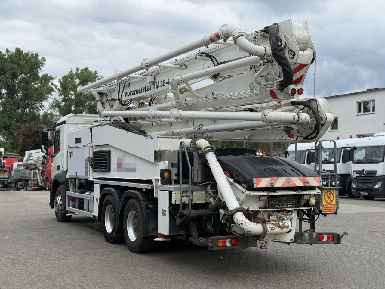 Mercedes-Benz AROCS 2840 6x4 Betonp. Putzmeister BSF36-4.16HLS - مضخة خرسانة: صورة 5 Mercedes-Benz AROCS 2840 6x4 Betonp. Putzmeister BSF36-4.16HLS - مضخة خرسانة: صورة 5