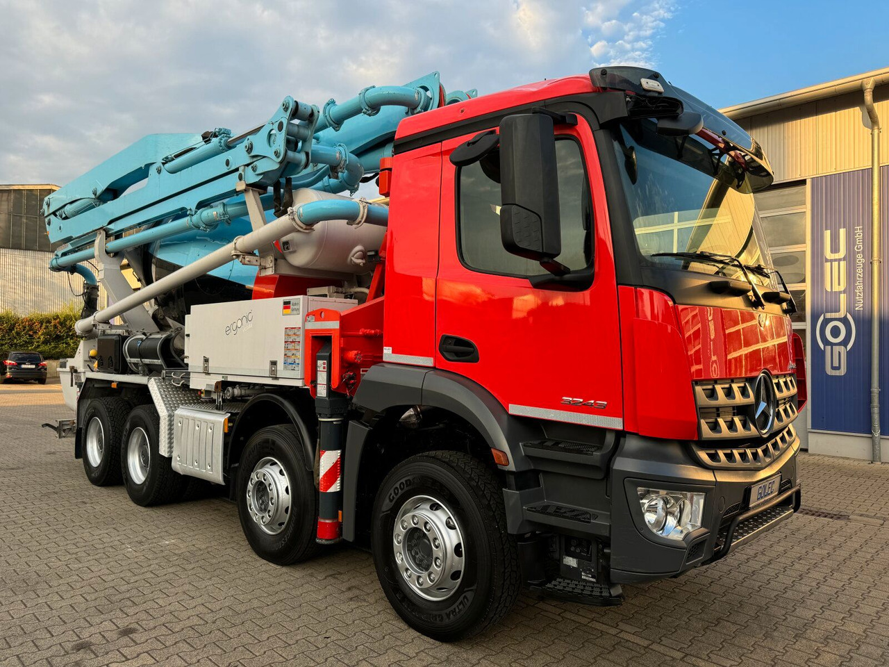 Mercedes-Benz AROCS 3243 8x4 Euro 6 Pumi Putzmeister TMM 24-3 - مضخة خرسانة: صورة 1 Mercedes-Benz AROCS 3243 8x4 Euro 6 Pumi Putzmeister TMM 24-3 - مضخة خرسانة: صورة 1