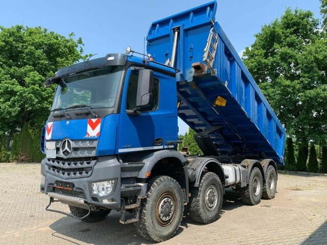 Mercedes-Benz AROCS 4145 8x8 EURO6 Muldenkipper TOP! - شاحنة قلاب: صورة 2 Mercedes-Benz AROCS 4145 8x8 EURO6 Muldenkipper TOP! - شاحنة قلاب: صورة 2