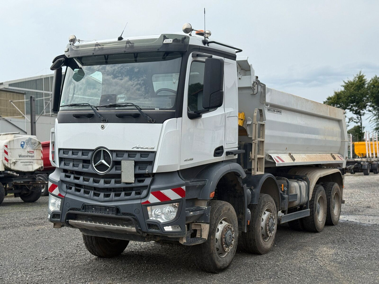 شاحنة نقل المخلفات Mercedes-Benz AROCS 4145 8x8 Meiller Muldenkipper: صورة 7