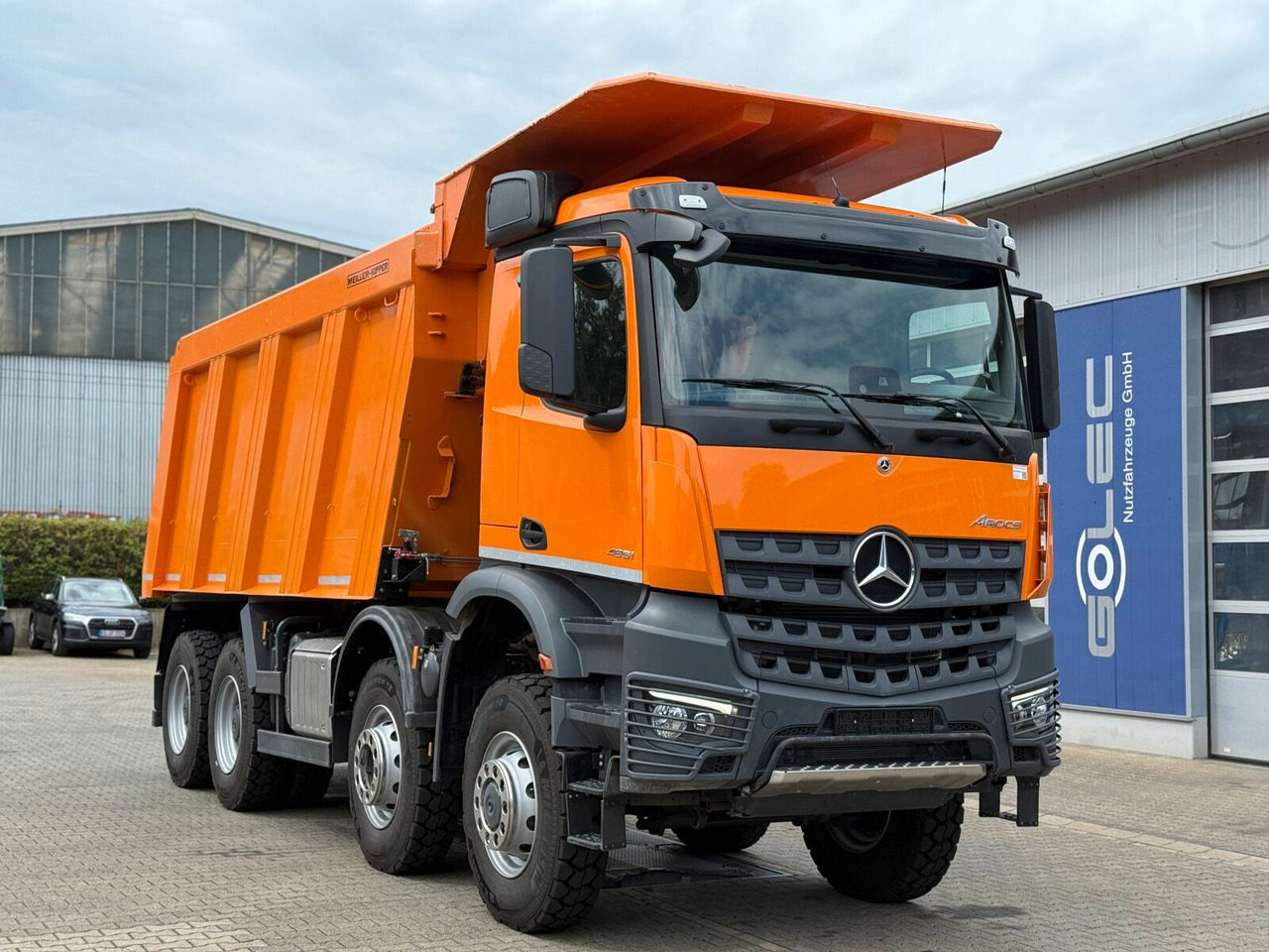 Mercedes-Benz AROCS 4851 8x6 Euro 6 Gesteinkipper MEILLER 25m³ - شاحنة قلاب: صورة 1 Mercedes-Benz AROCS 4851 8x6 Euro 6 Gesteinkipper MEILLER 25m³ - شاحنة قلاب: صورة 1