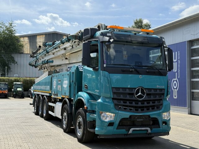Mercedes-Benz AROCS 5051 10x6 Euro 6 Betonpumpe SERMAC 6RZ56 - خلاطة مع مضخة: صورة 1 Mercedes-Benz AROCS 5051 10x6 Euro 6 Betonpumpe SERMAC 6RZ56 - خلاطة مع مضخة: صورة 1