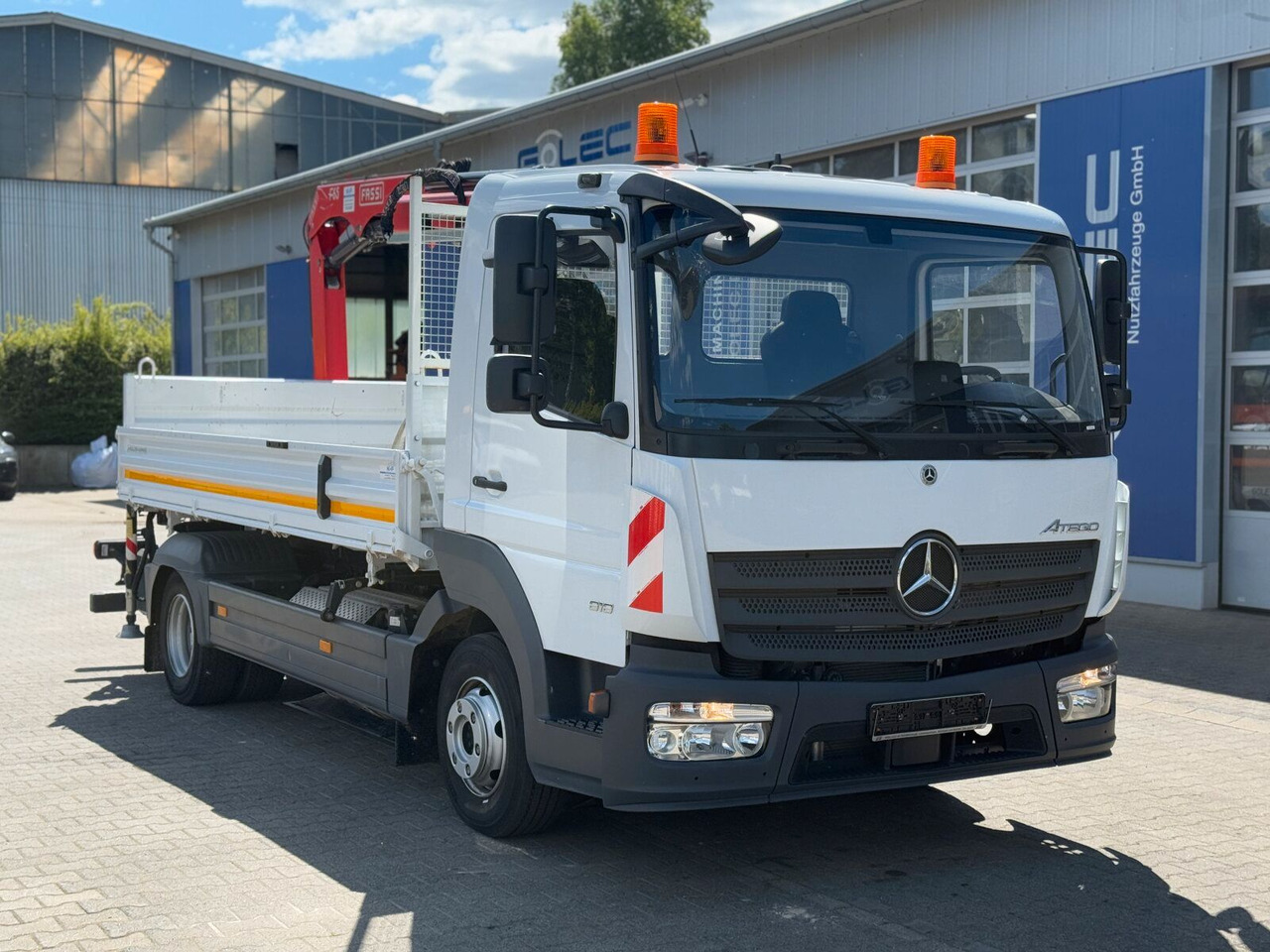 Mercedes-Benz ATEGO 818 4x2 Euro 6 Kipper Kran FASSI F65B.0.22 - قلاب صغير: صورة 1 Mercedes-Benz ATEGO 818 4x2 Euro 6 Kipper Kran FASSI F65B.0.22 - قلاب صغير: صورة 1