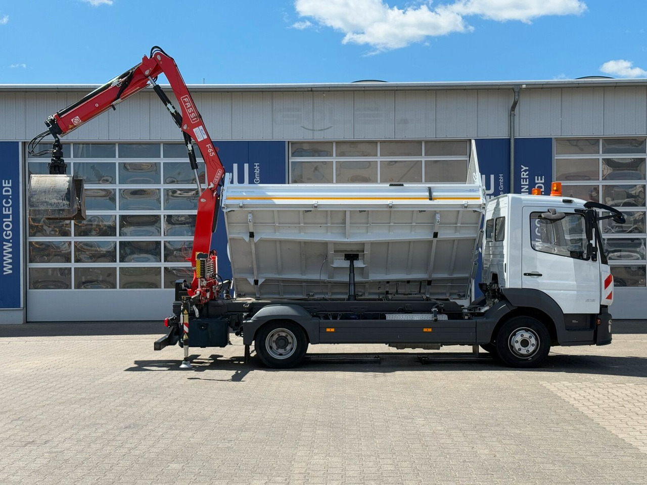 Mercedes-Benz ATEGO 818 4x2 Euro 6 Kipper Kran FASSI F65B.0.22 - قلاب صغير: صورة 4 Mercedes-Benz ATEGO 818 4x2 Euro 6 Kipper Kran FASSI F65B.0.22 - قلاب صغير: صورة 4