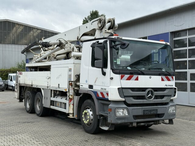 Mercedes-Benz Actros 2636 6x4 Betonpumpe Putzmeister 24-4 16H - مضخة خرسانة: صورة 1 Mercedes-Benz Actros 2636 6x4 Betonpumpe Putzmeister 24-4 16H - مضخة خرسانة: صورة 1