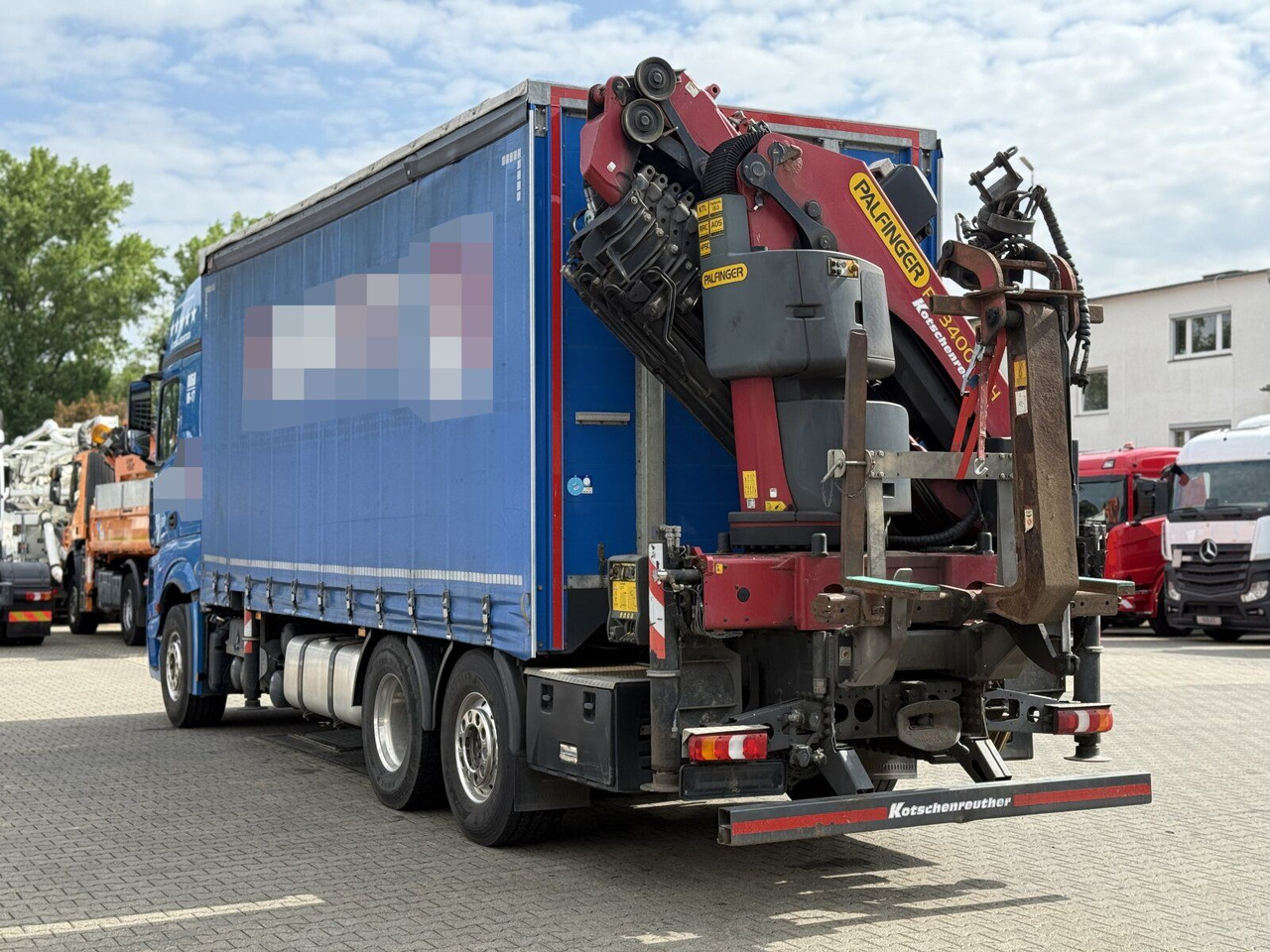 Mercedes-Benz Actros 6x2 Pritsche Kran Palfinger PK34002 + JIB - شاحنة كرين: صورة 5 Mercedes-Benz Actros 6x2 Pritsche Kran Palfinger PK34002 + JIB - شاحنة كرين: صورة 5