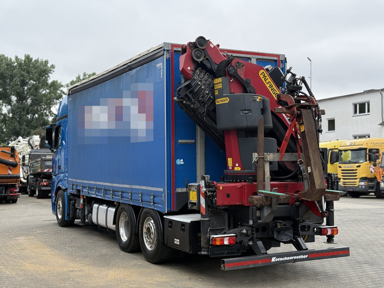 Mercedes-Benz Actros 6x2 Pritsche Kran Palfinger PK34002 + JIB - شاحنة كرين: صورة 5 Mercedes-Benz Actros 6x2 Pritsche Kran Palfinger PK34002 + JIB - شاحنة كرين: صورة 5