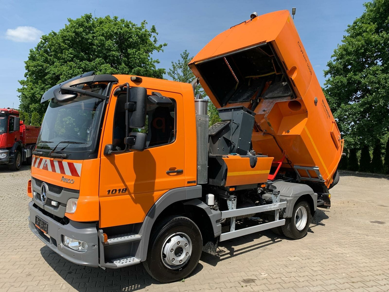سياره كنس شوارع Mercedes-Benz Atego Kehrmaschine BUCHER CITYFANT 5000: صورة 9