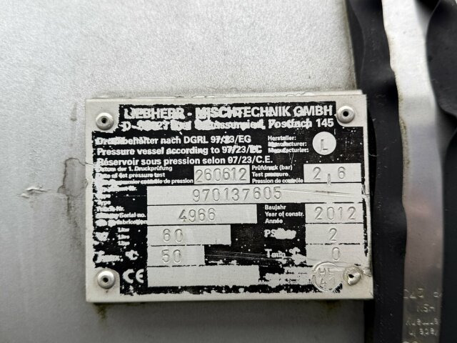 Müller-Mitteltal Liebherr Betonmischer Concrete Auflieger 10 m³ - نصف مقطورة: صورة 4 Müller-Mitteltal Liebherr Betonmischer Concrete Auflieger 10 m³ - نصف مقطورة: صورة 4